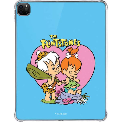 The Flinstones Bamm-Bamm and Pebbles iPad Pro 11in (2024) Clear Case